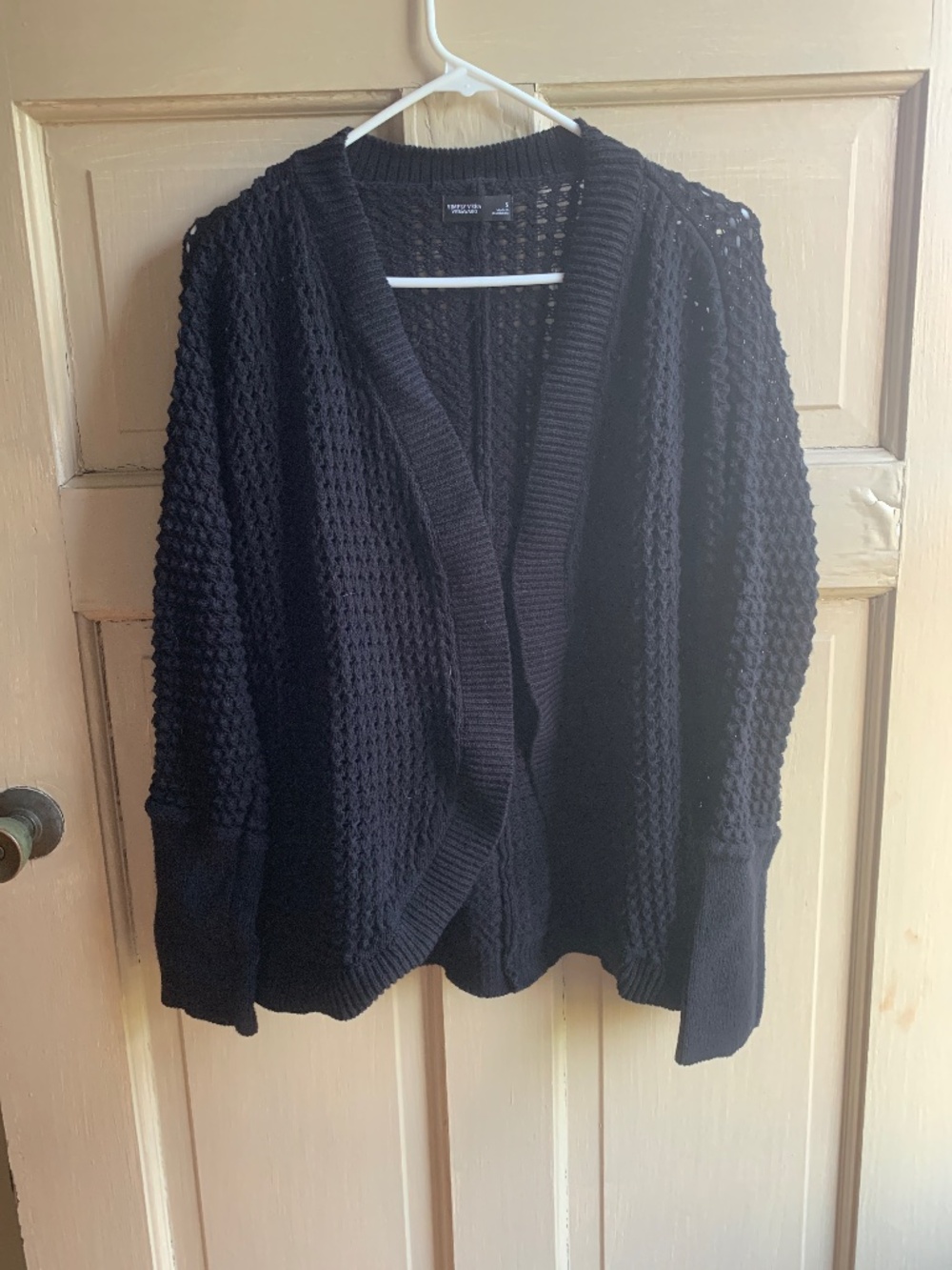 Simply Vera Wang Black Cardigan